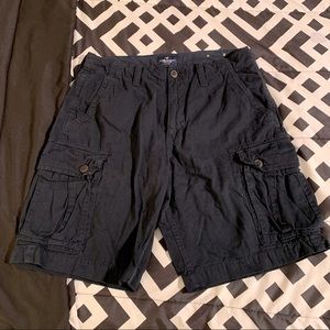 AMERICAN EAGLE Navy Classic Cargo Shorts